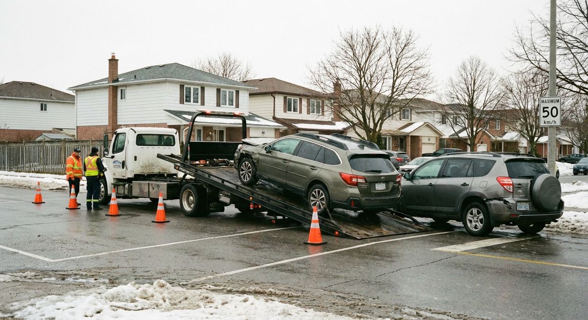 Accident Recovery Towing in London Ontario