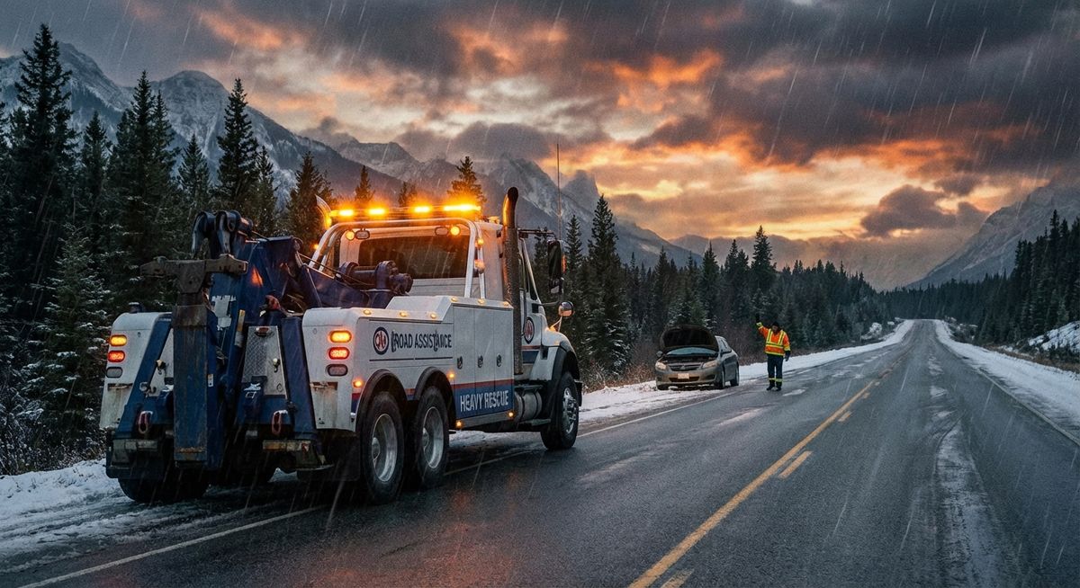 Emergency Towing Truck in London Ontario